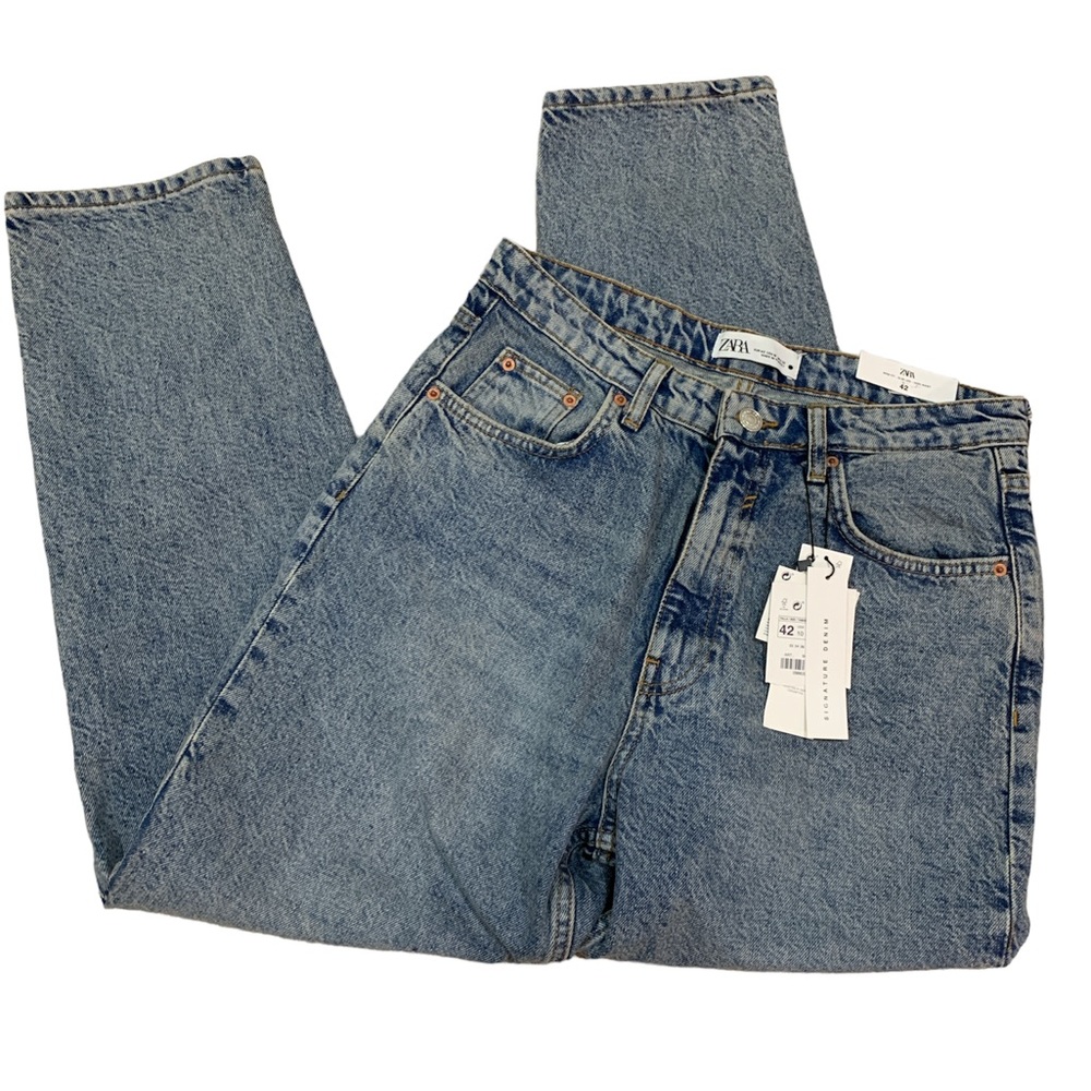 Nwt Zara 90s Mom Fit Jeans sz 42 / 10